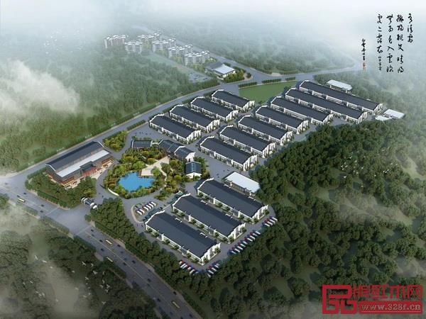 国寿红木正在筹建中的湖南生产基地