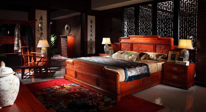 国寿红木家具—卧房系列